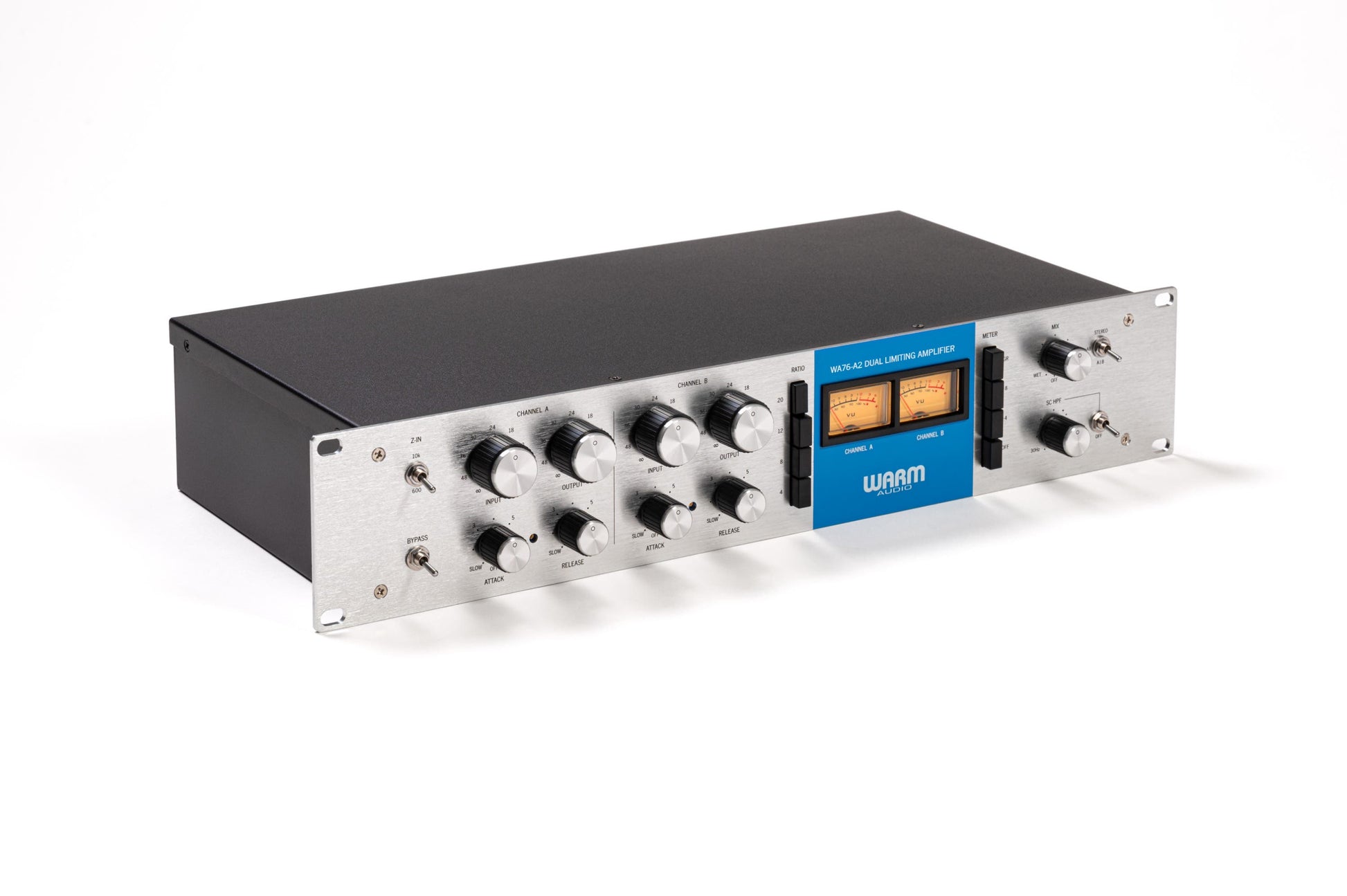 Warm Audio WA76-A2 Dual-Channel FET Compressor (Rev A)