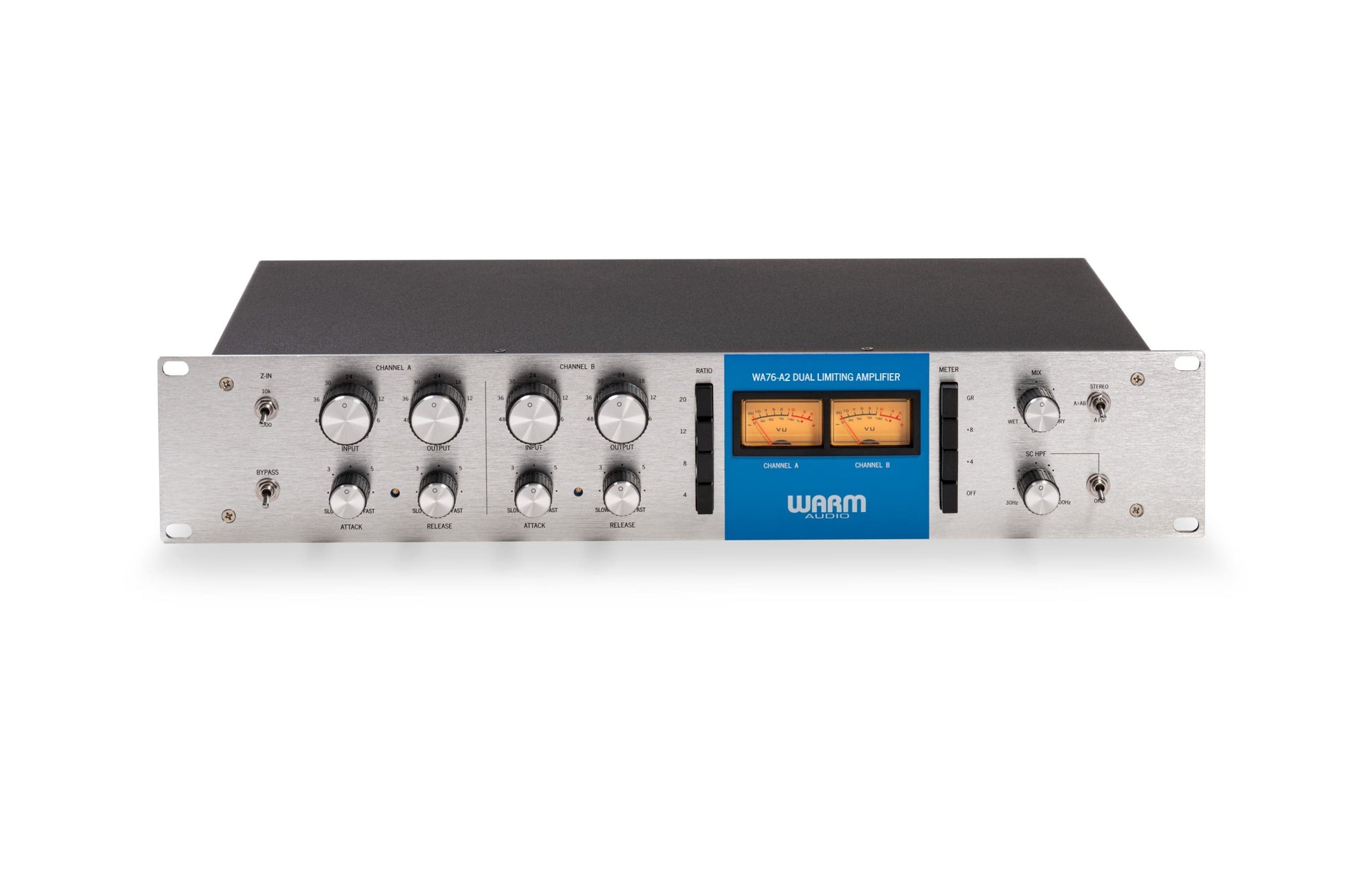 Warm Audio WA76-A2 Dual-Channel FET Compressor (Rev A)