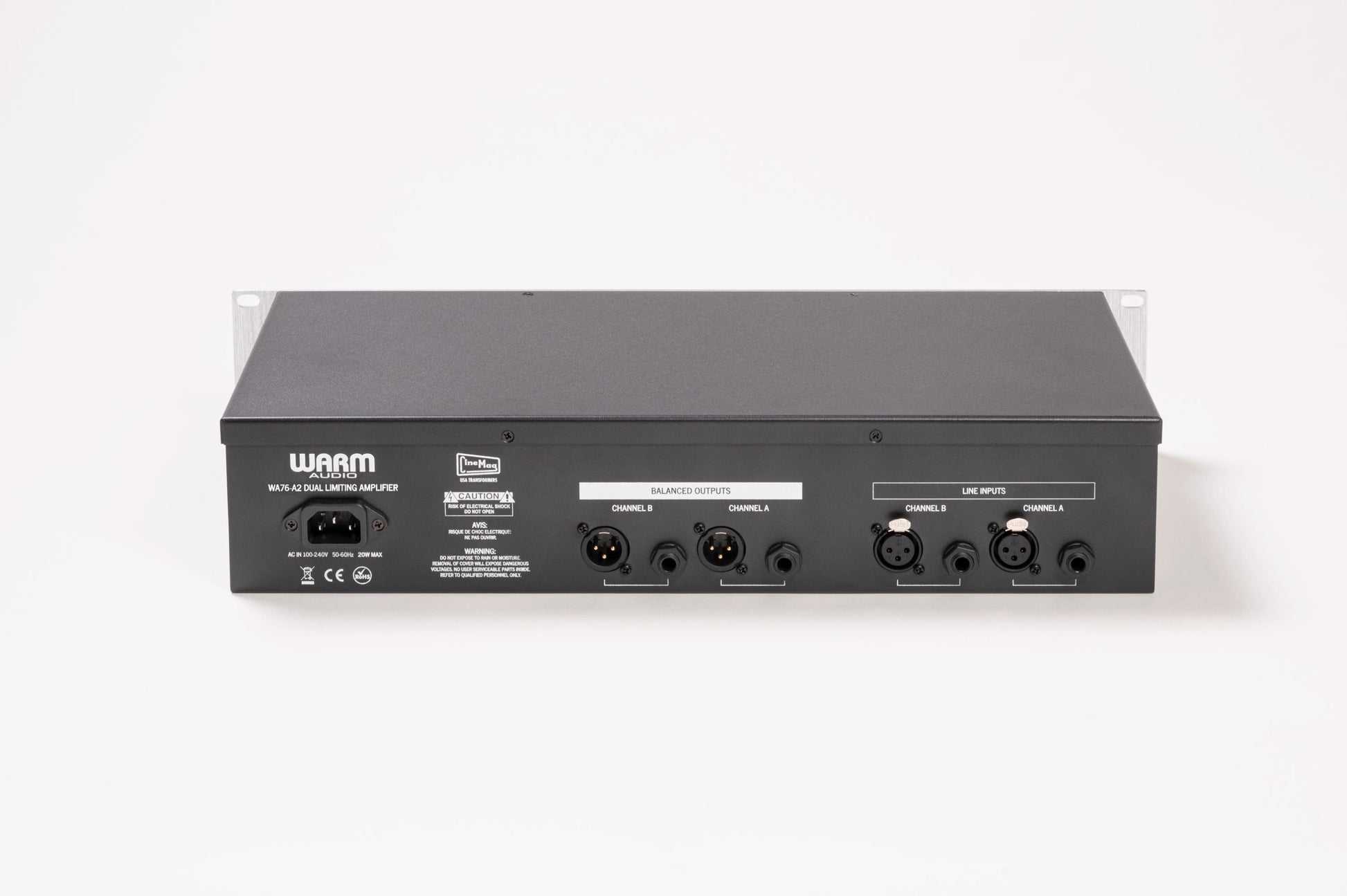 Warm Audio WA76-A2 Dual-Channel FET Compressor (Rev A)