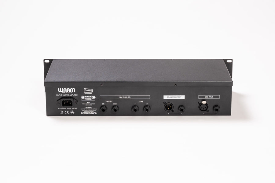 Warm Audio WA76-D Single Channel Clean Gain Discrete FET Compressor (rev D)
