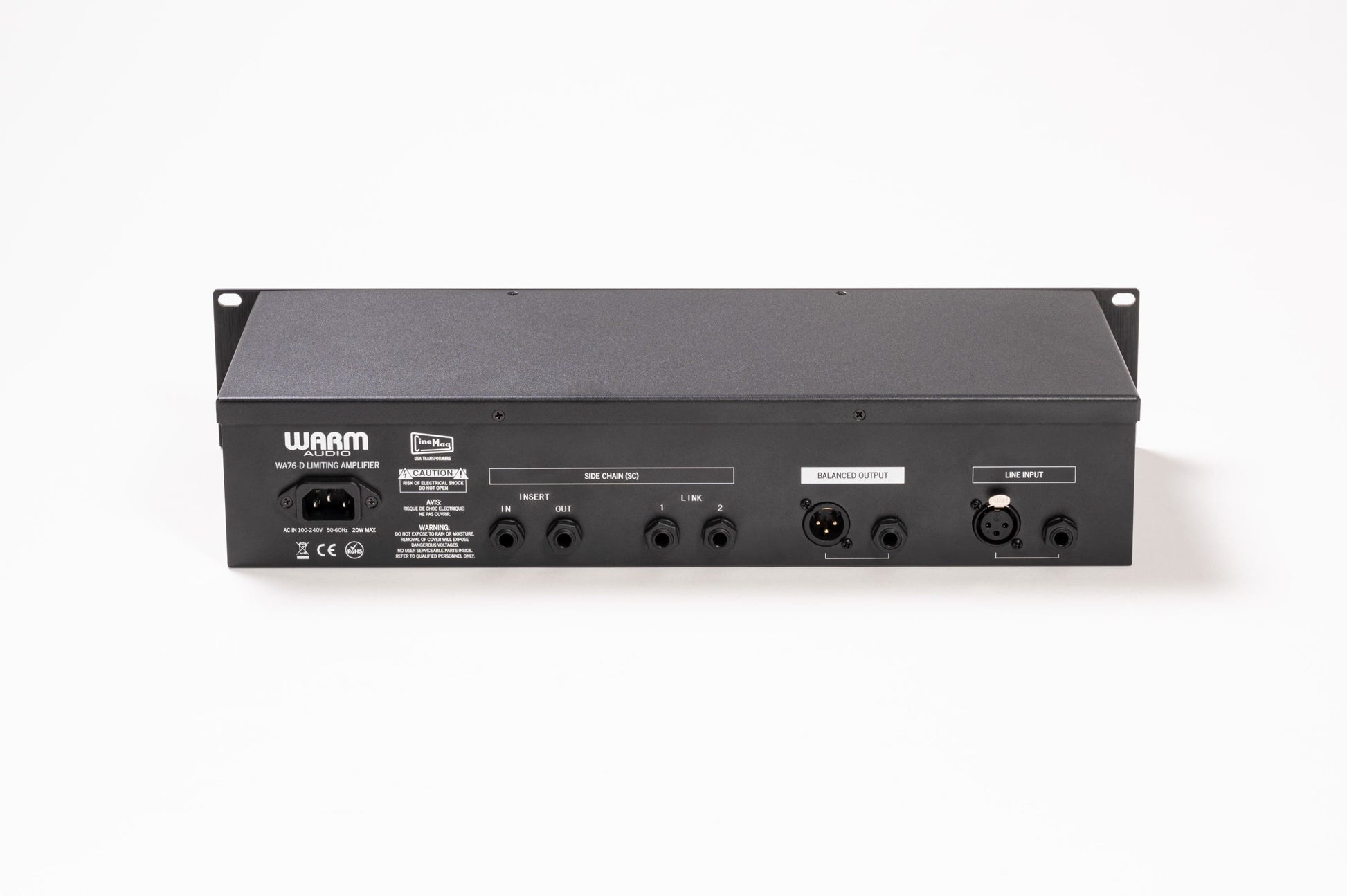 Warm Audio WA76-D Single Channel Clean Gain Discrete FET Compressor (rev D)