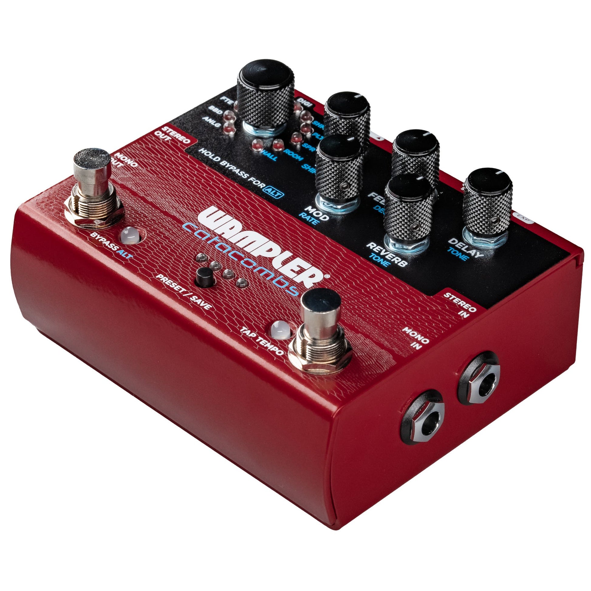 Wampler CATACOMBS Delay / Reverb Effects Pedal