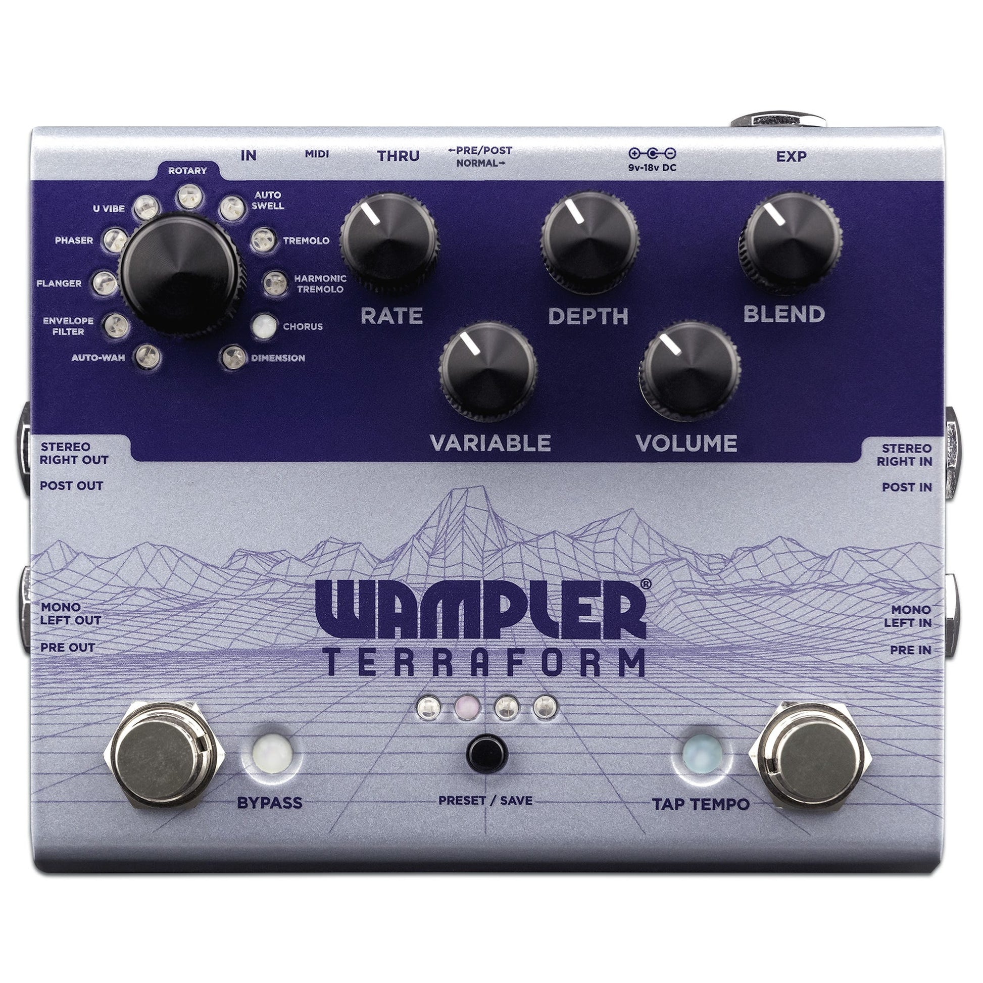Wampler Terraform Modulation Pedal