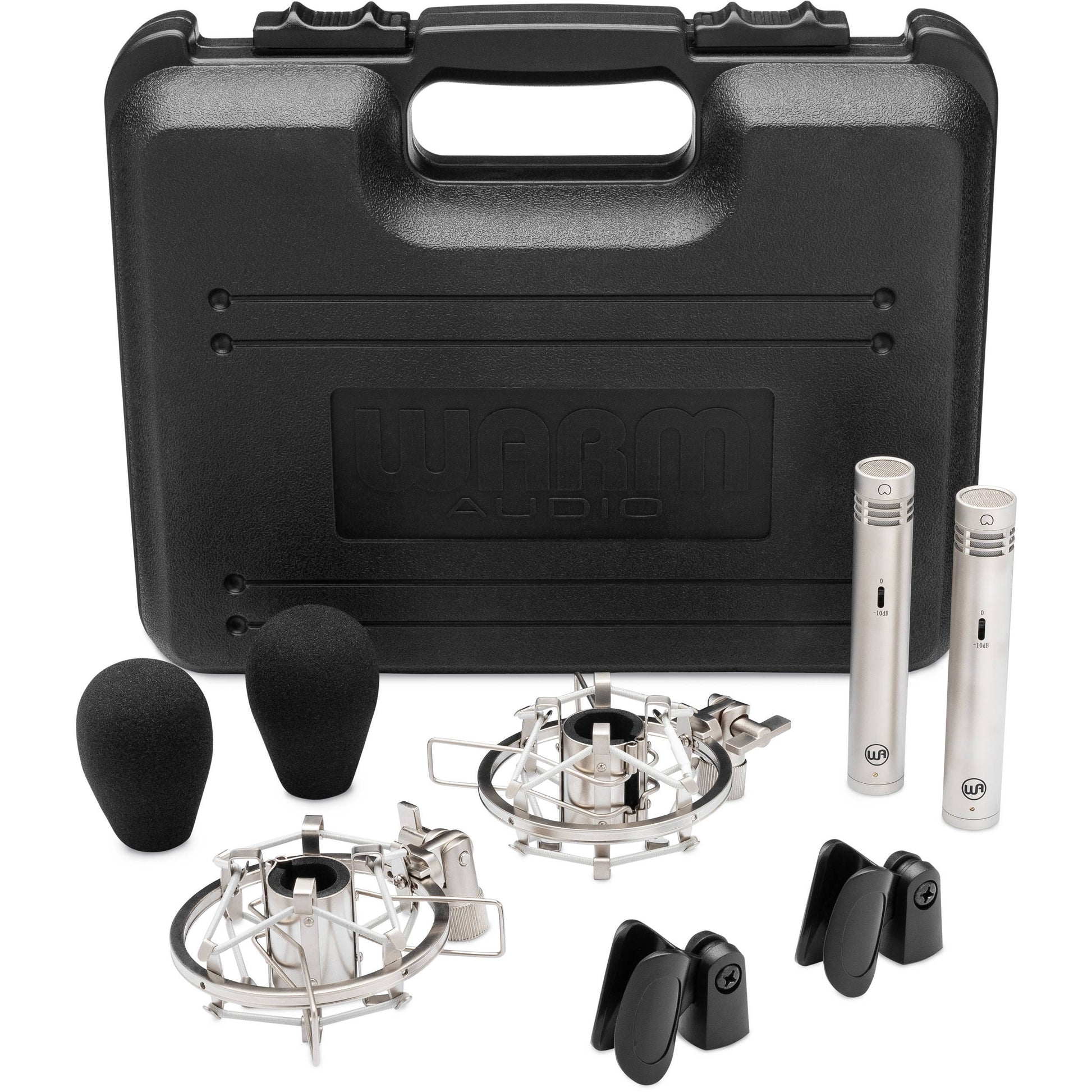 Warm Audio WA84 Small Diaphragm Condenser Microphone - Nickel - Pair