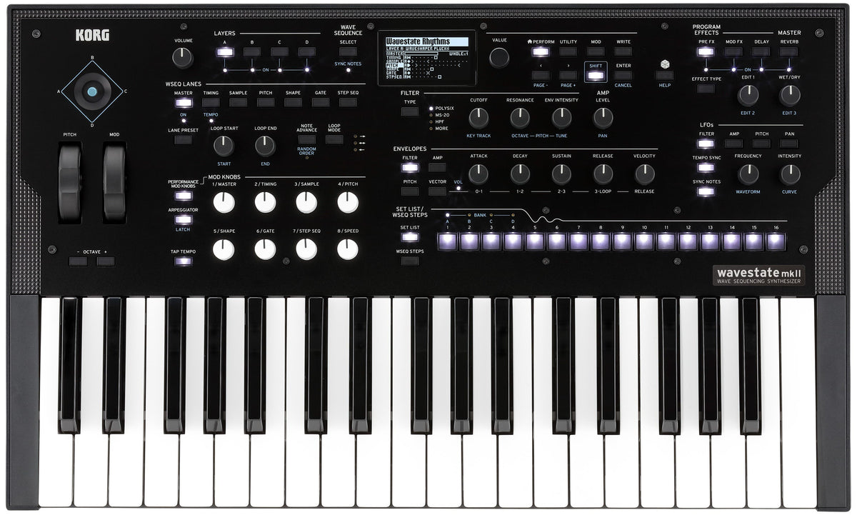 Korg Wavestate MKII Sequencing Synthesizer