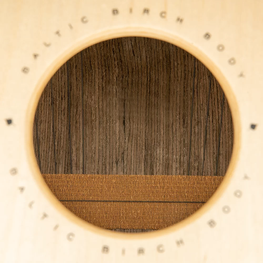 Meinl WCP100MB Woodcraft Pro Series String Cajon - Makah-Burl / Baltic Birch