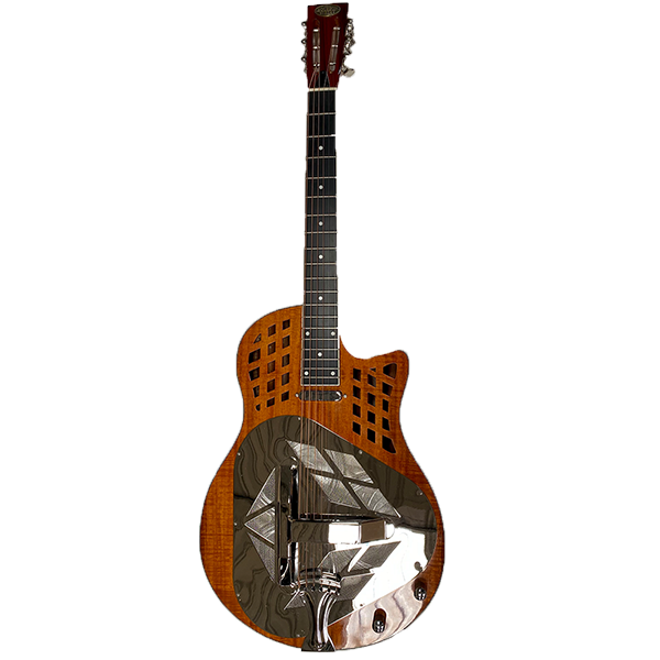 Bourbon Street BSR-3C-AC Tricone Resonator w/Pickup + Case