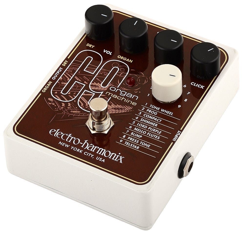 Electro Harmonix C9 Organ Machine Effects Pedal | Better Music