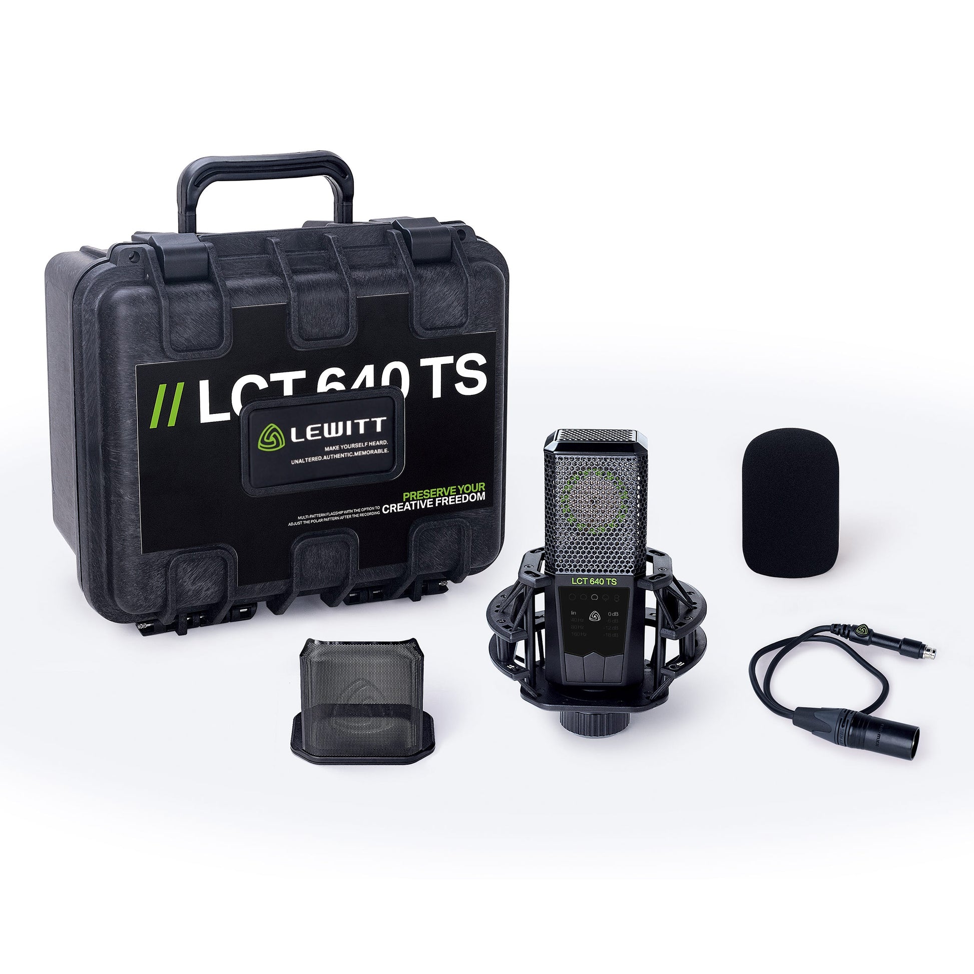 Lewitt LCT 640 TS Multi-Pattern Condenser Mic