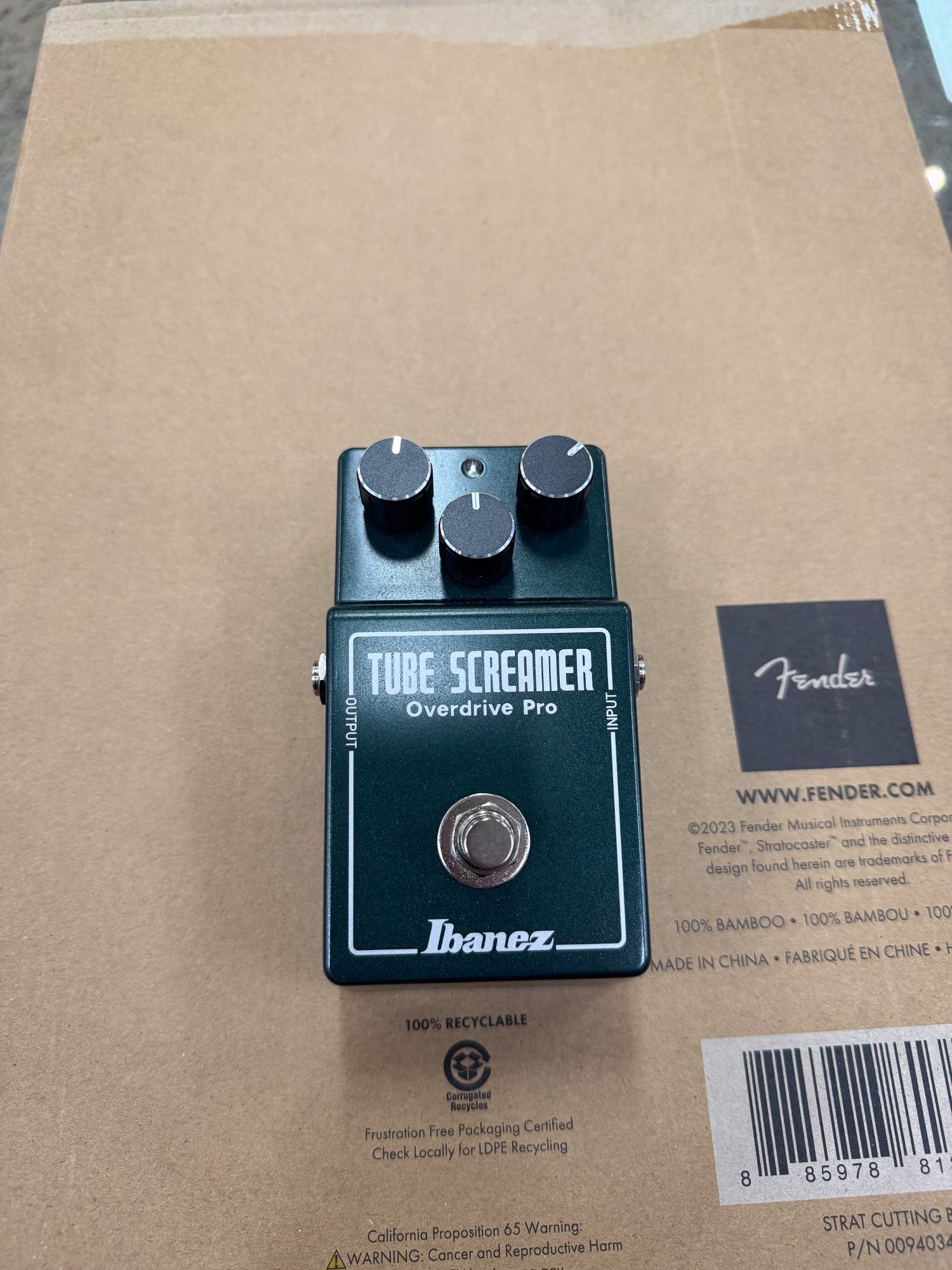 Ibanez TS808HW Hand-wired Tubescreamer - Pre-Owned (Mint)