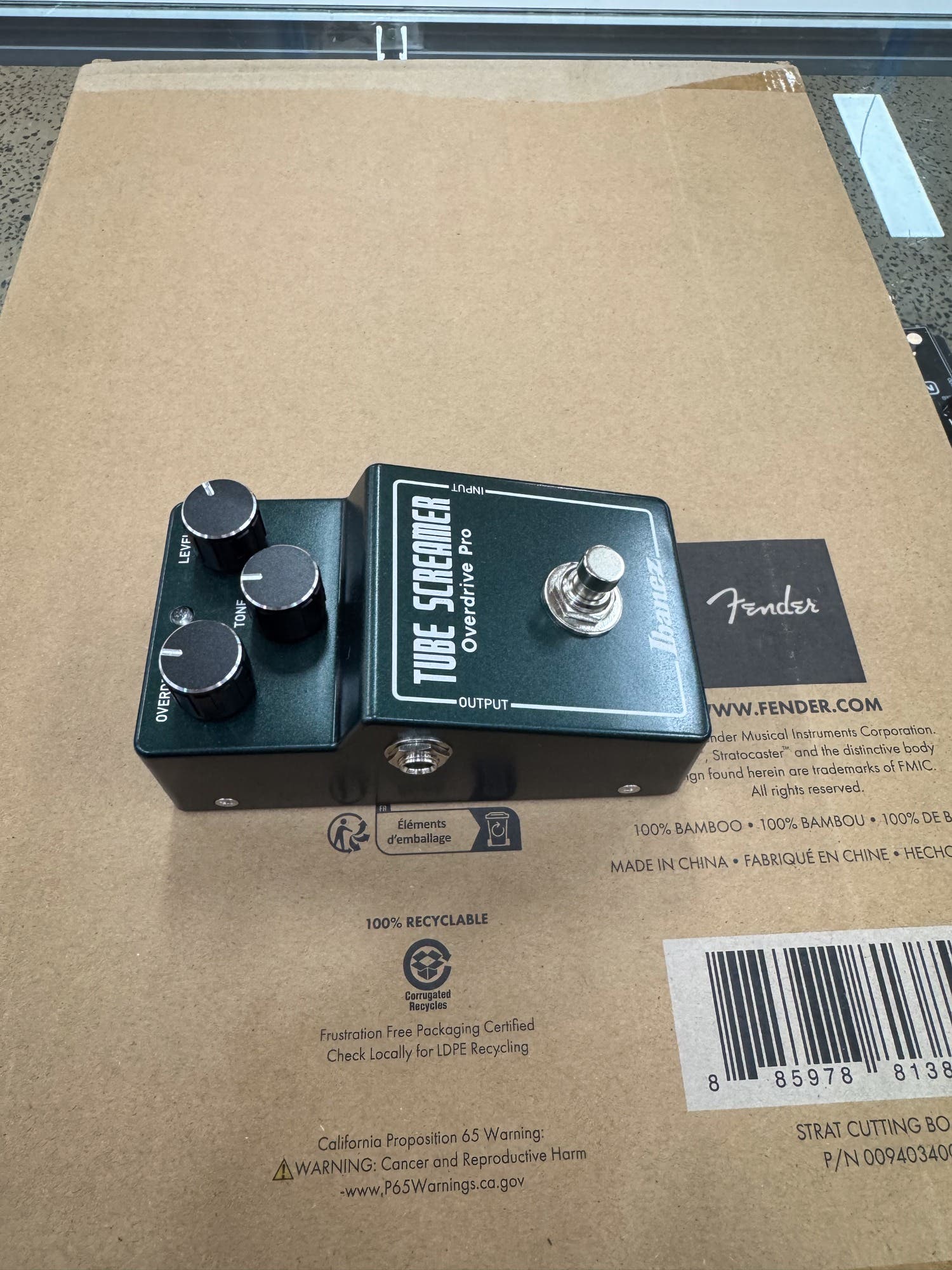 Ibanez TS808HW Hand-wired Tubescreamer - Pre-Owned (Mint)