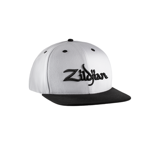 Zildjian White 6-Panel Snapback Hat