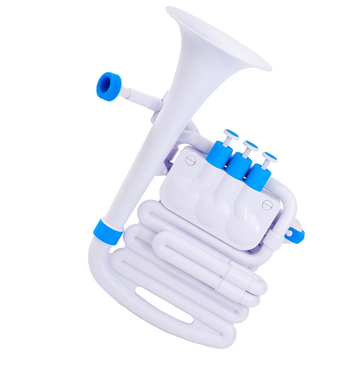 Nuvo J-Horn - White/Blue