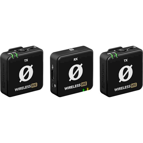 Rode WIMEDUAL Compact Wireless Microphone System w/Two Transmitters
