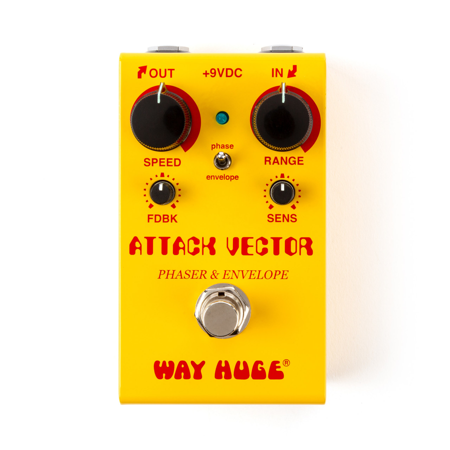 Way Huge SMALLS Attack Vector Phaser / Envelope Filter Pedal