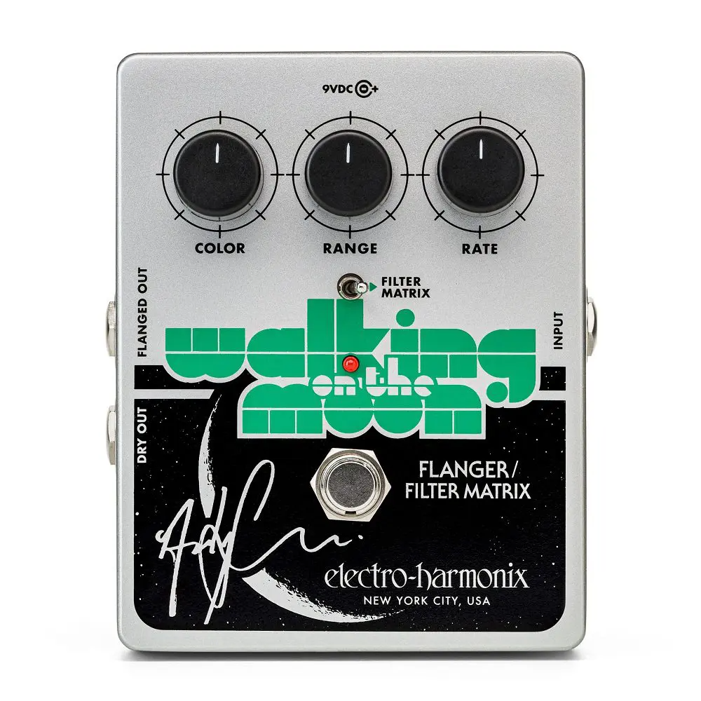 Electro Harmonix Walking on the Moon Andy Summers Analog Flanger Pedal