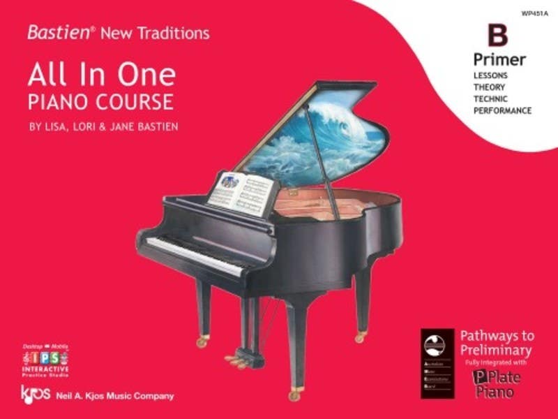 All In One Piano Course Primer B (Aus Edition)