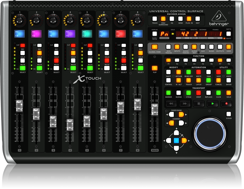 Behringer X-Touch Desktop DAW Controller with Motorised Faders