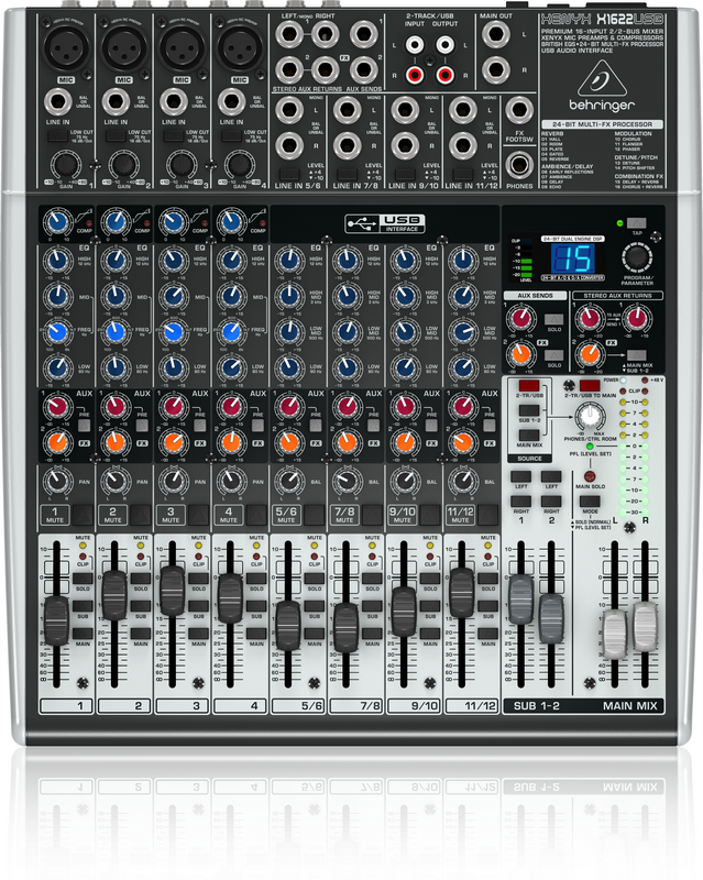 Behringer Xenyx X1622USB Mixer