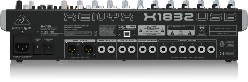 Behringer Xenyx X1832USB Mixer