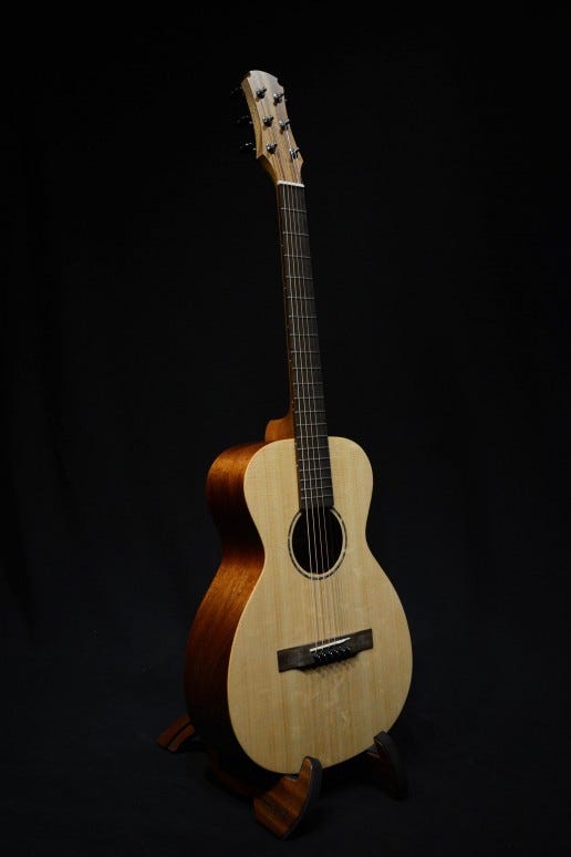 Maestro Project X X1-TE Travel Acoustic Guitar w/Gigbag