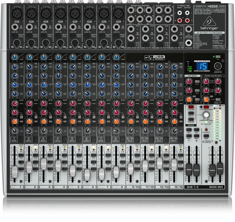 Behringer Xenyx X2222USB Mixer