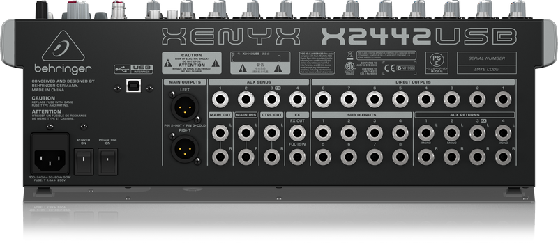 Behringer Xenyx X2442USB Mixer
