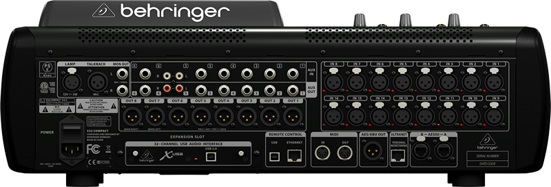 Behringer X32 Compact 32-Channel Digital Mixer
