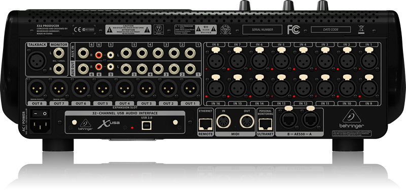 Behringer X32 PRODUCER Digital Mixer