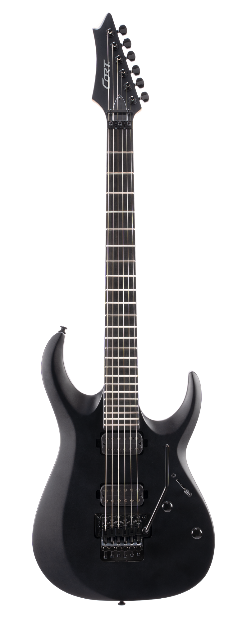 Cort X500 MENACE Electric Guitar - Black Satin