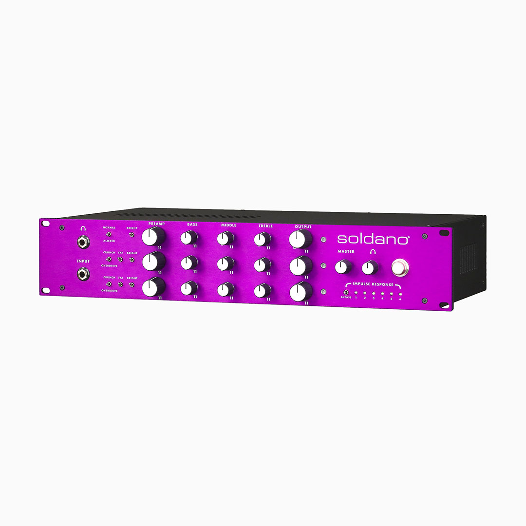 Soldano X88-IR 3-Ch All-Tube Stereo Rackmount Preamp