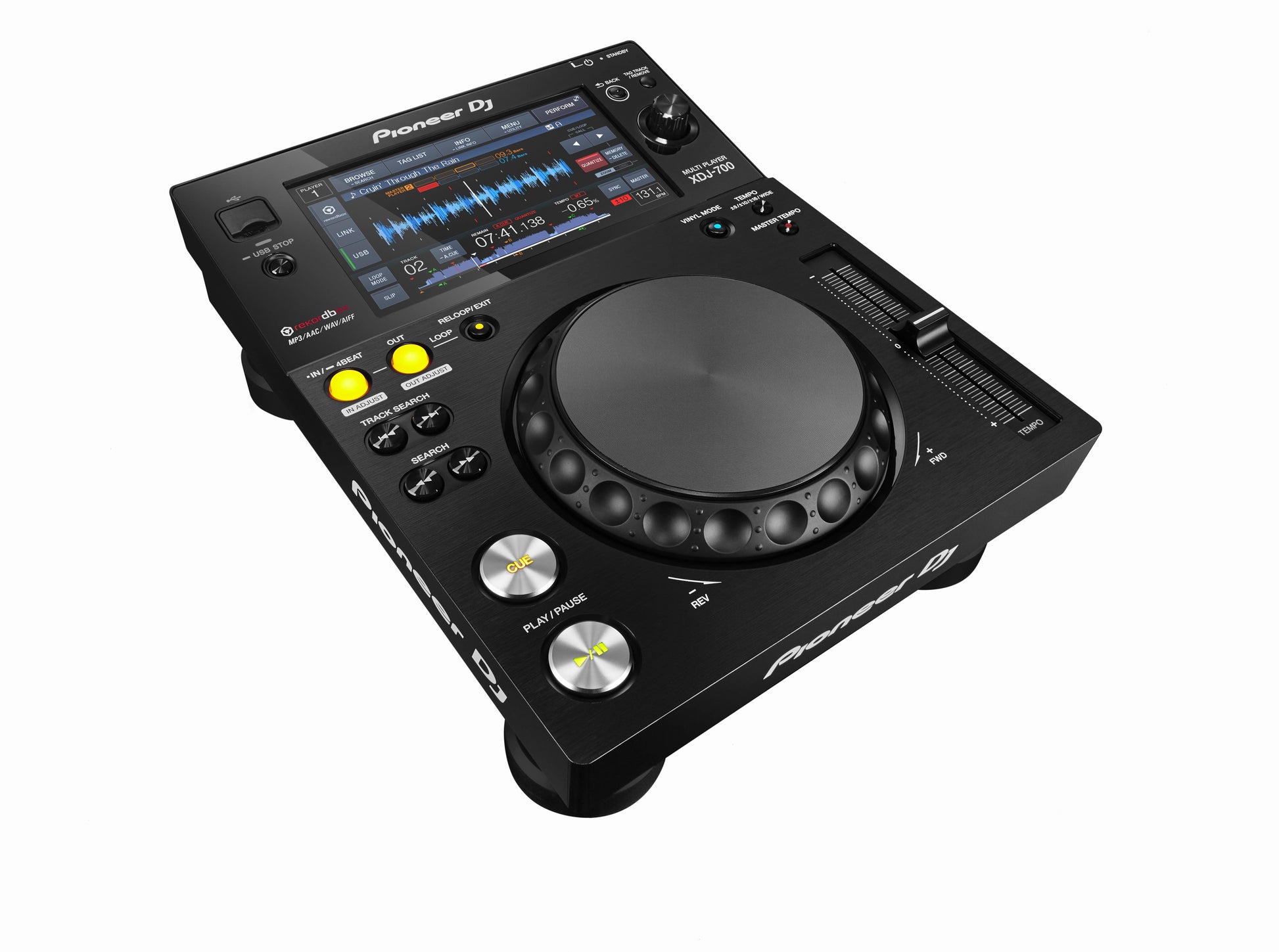 Pioneer XDJ-700 rekordbox compatible compact digital deck