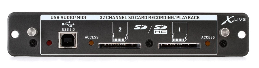 X-LIVE Expansion Card for 32-Channel Live Recording/Playback