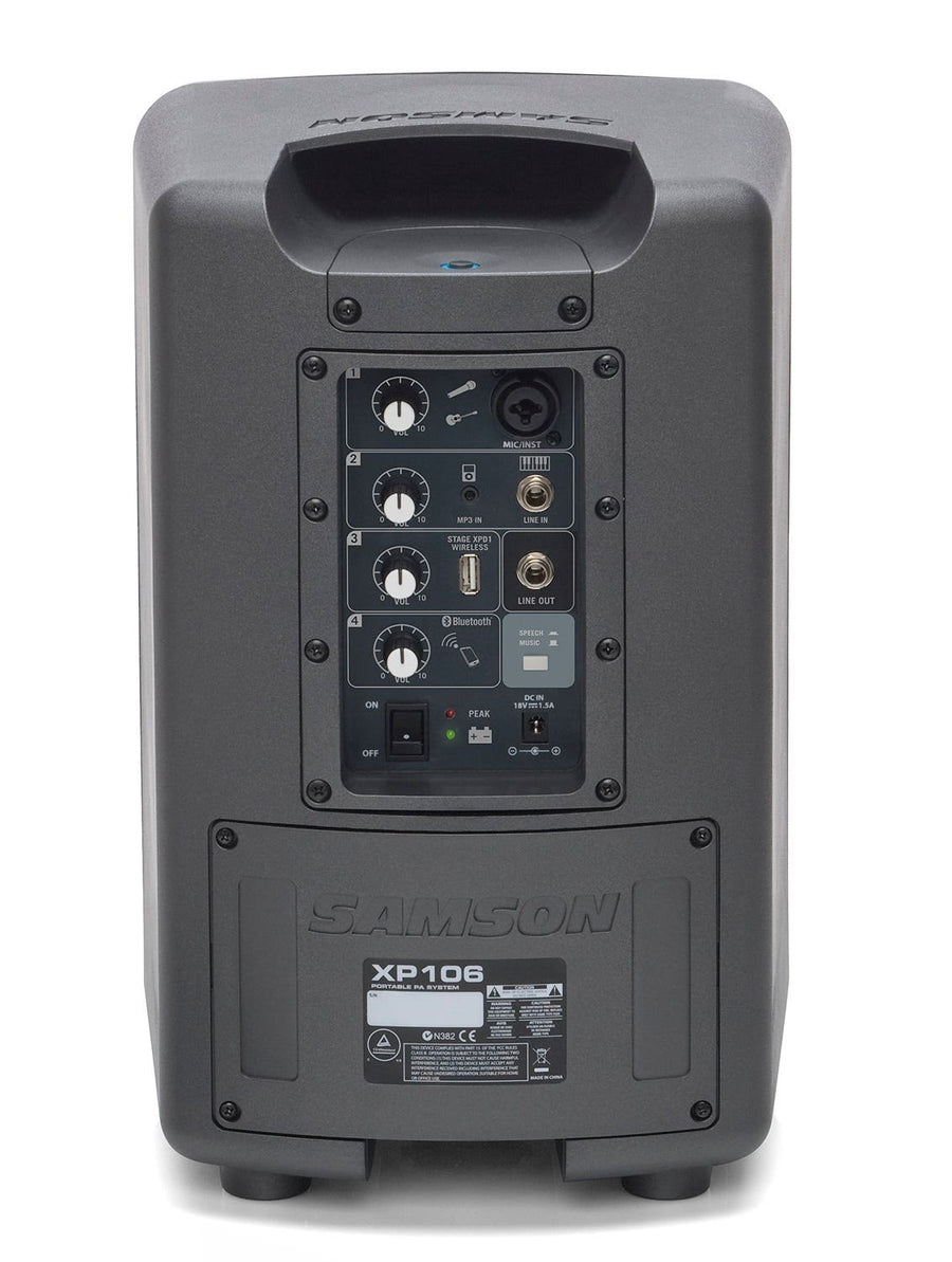 Samson Expedition XP106 - Portable PA with Bluetooth