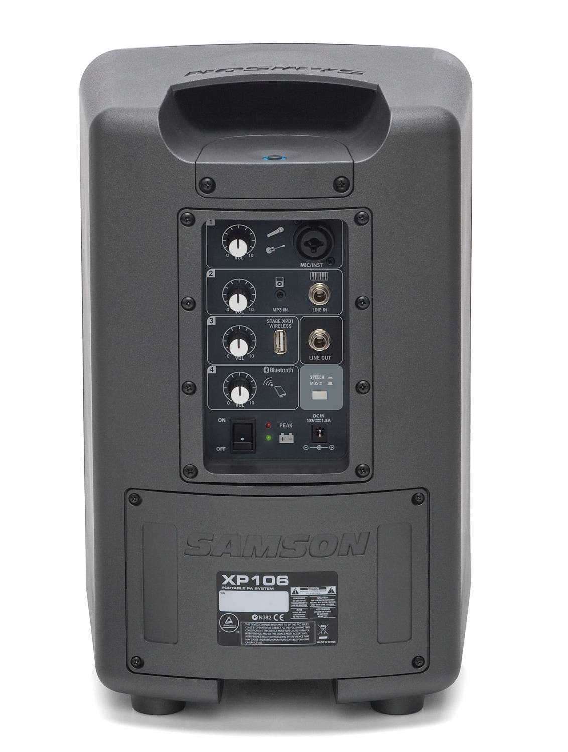 Samson Expedition XP106 - Portable PA with Bluetooth