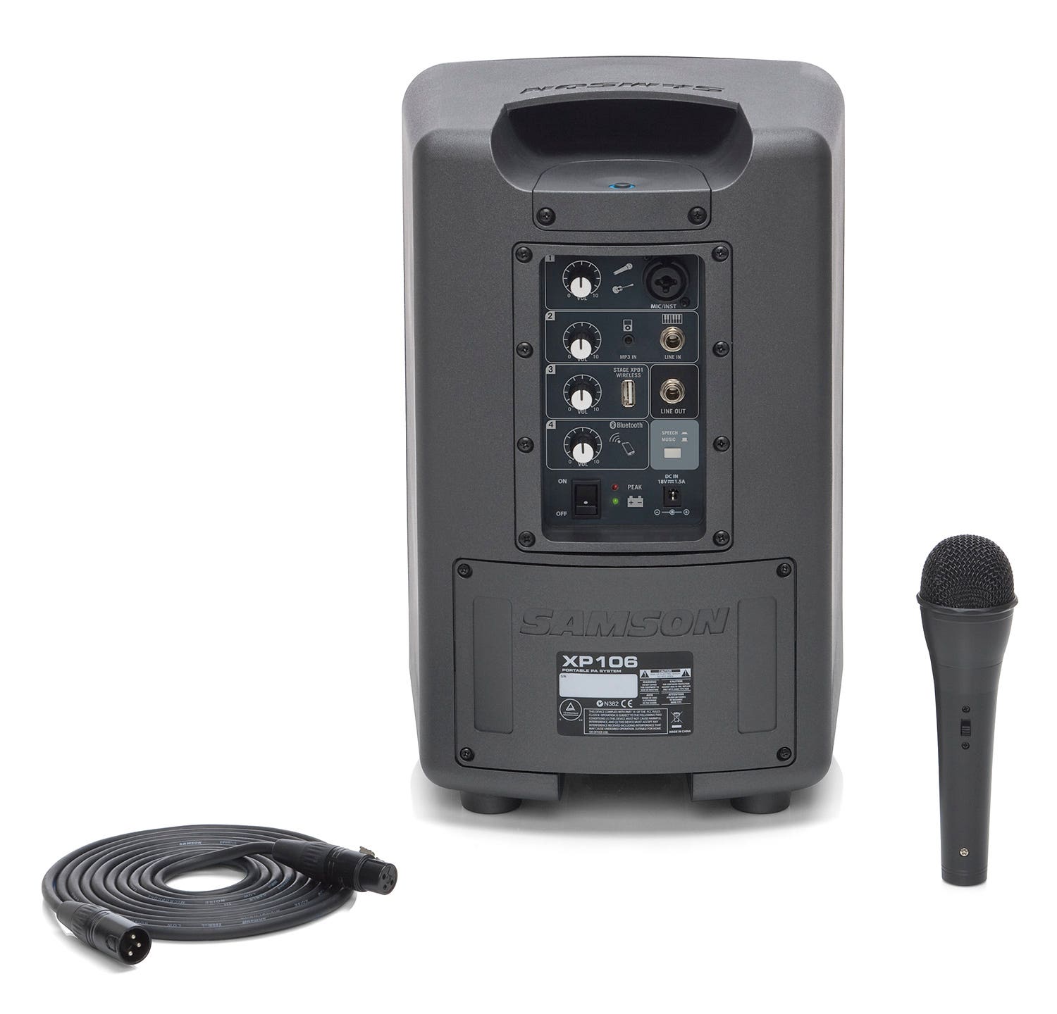 Samson Expedition XP106 - Portable PA with Bluetooth | Better Music