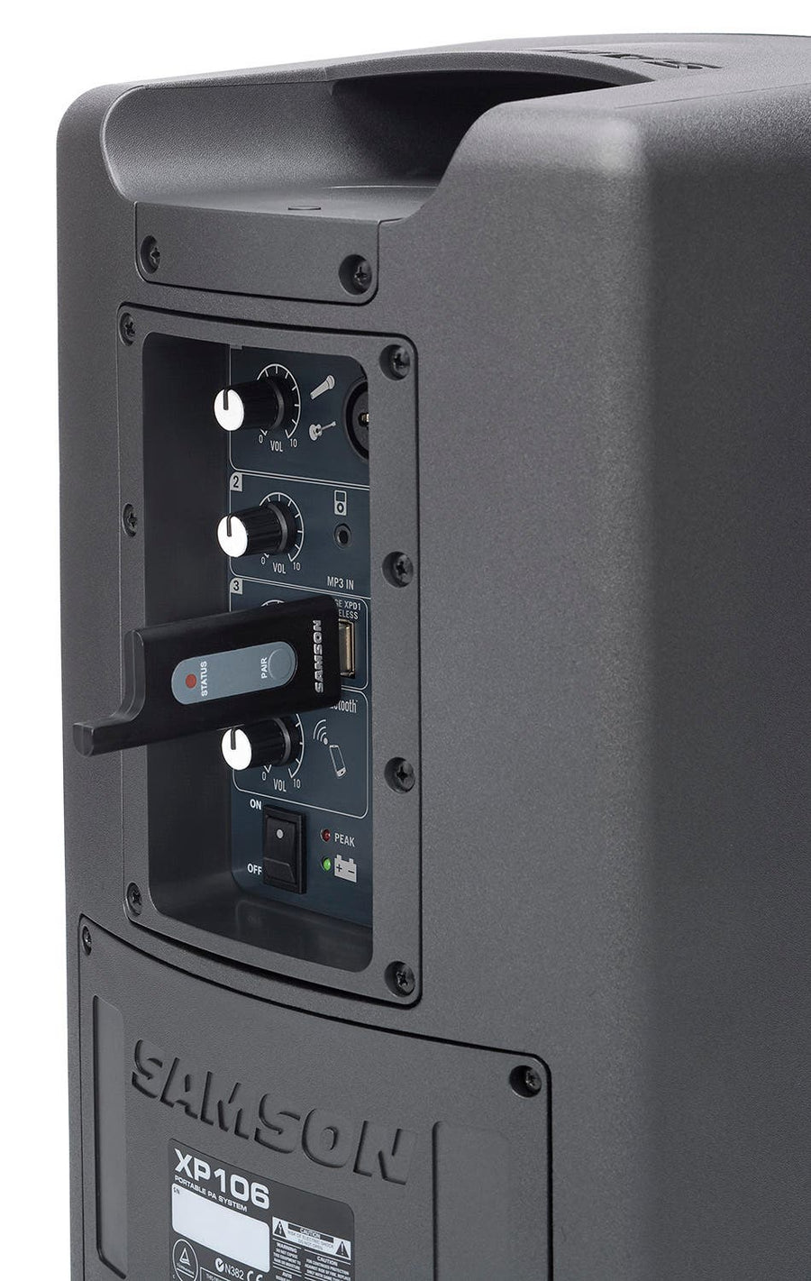 Samson Expedition XP106w - Portable PA w/ Wireless Microphone and Bluetooth