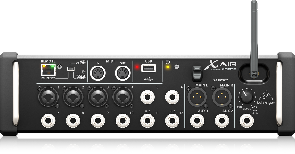 Behringer XR12 12-Input Digital Mixer for iPad/Android Tablets