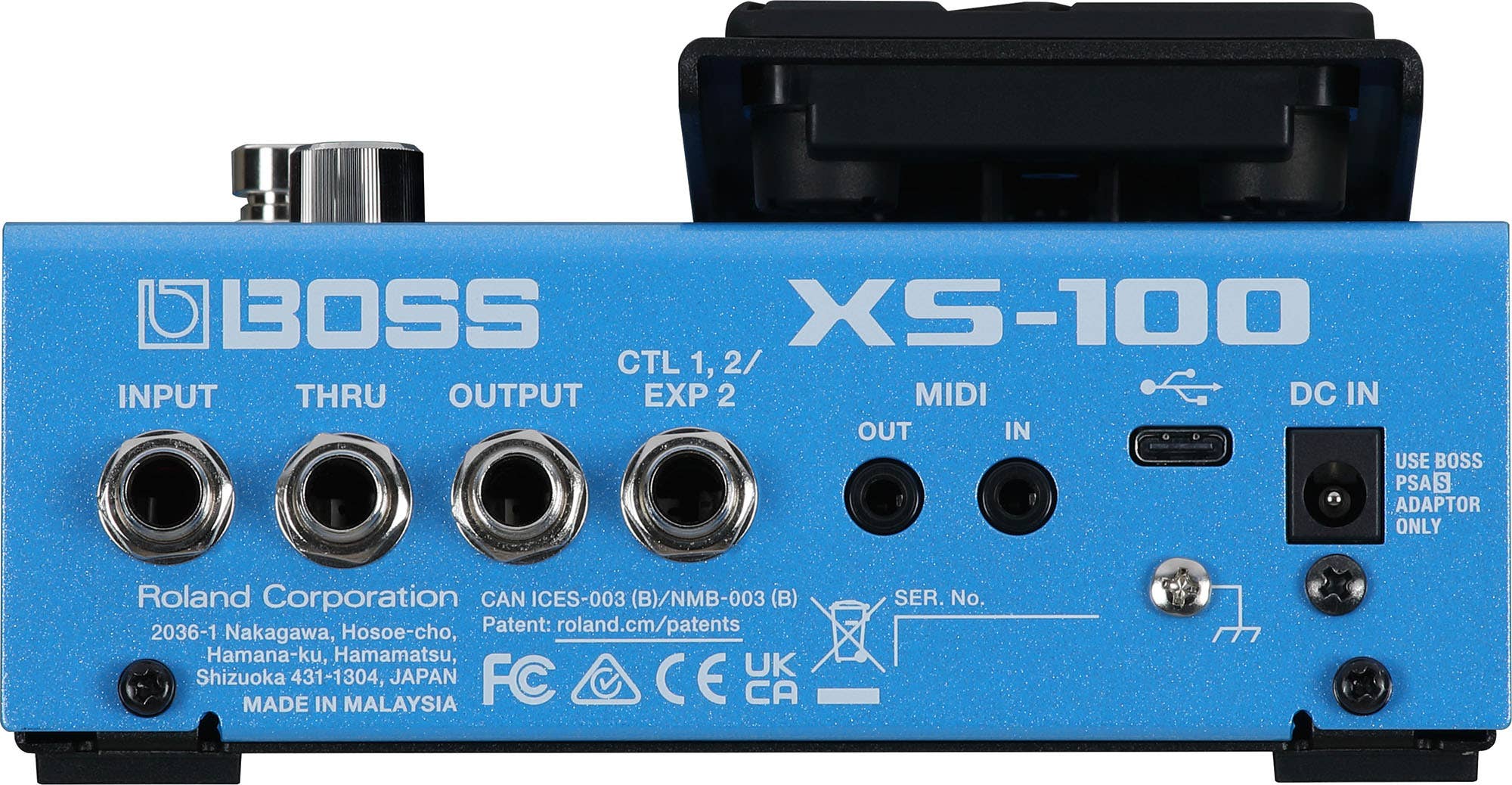 Boss XS100 Poly Shifter Pedal | Better Music