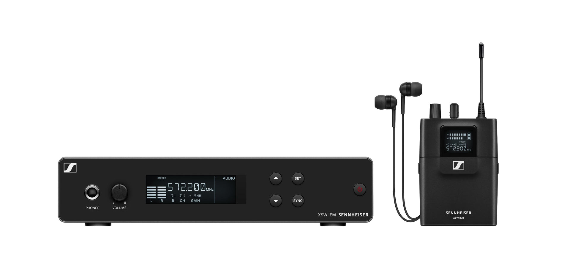 Sennheiser XSW In-Ear Monitor System with IE-4 Headphones - Set (C)