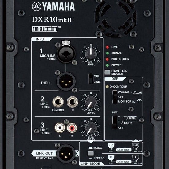 Yamaha DXR10 MKII 10" Powered Loudspeaker