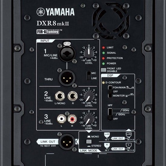 Yamaha DXR8 MKII 8" Powered Loudspeaker