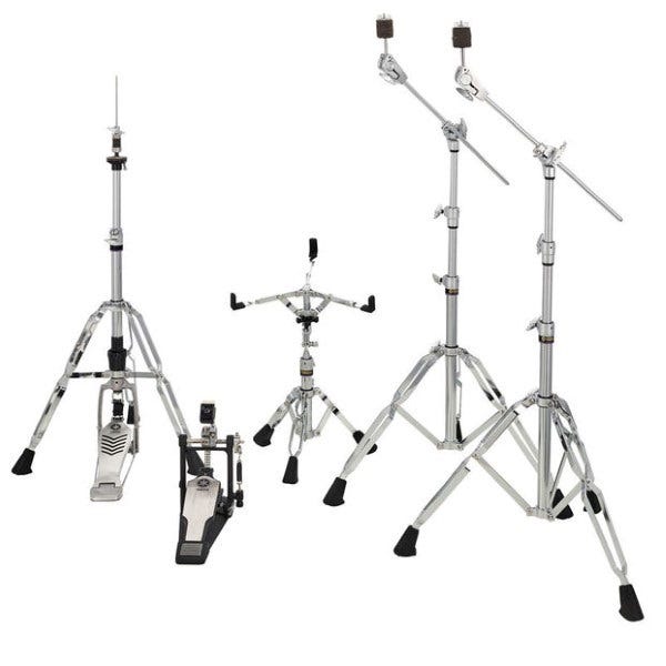 Yamaha Absolute Hybrid Maple 5pc Drum Kit w/HW880 Hardware Pack - Solid Black