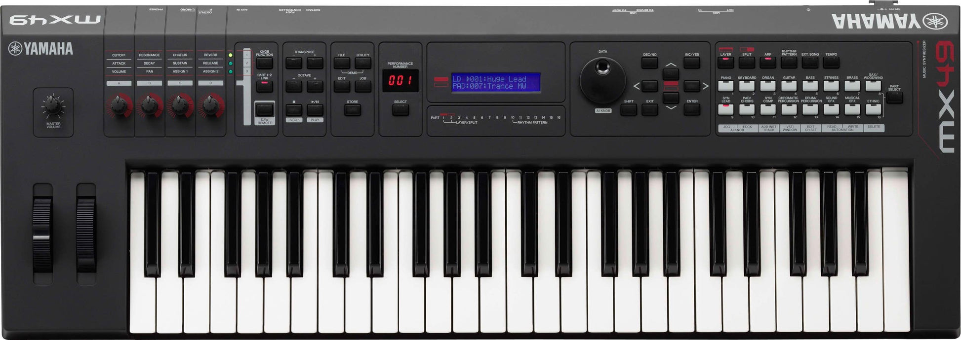 Yamaha MX49BK 49-note Synthesiser