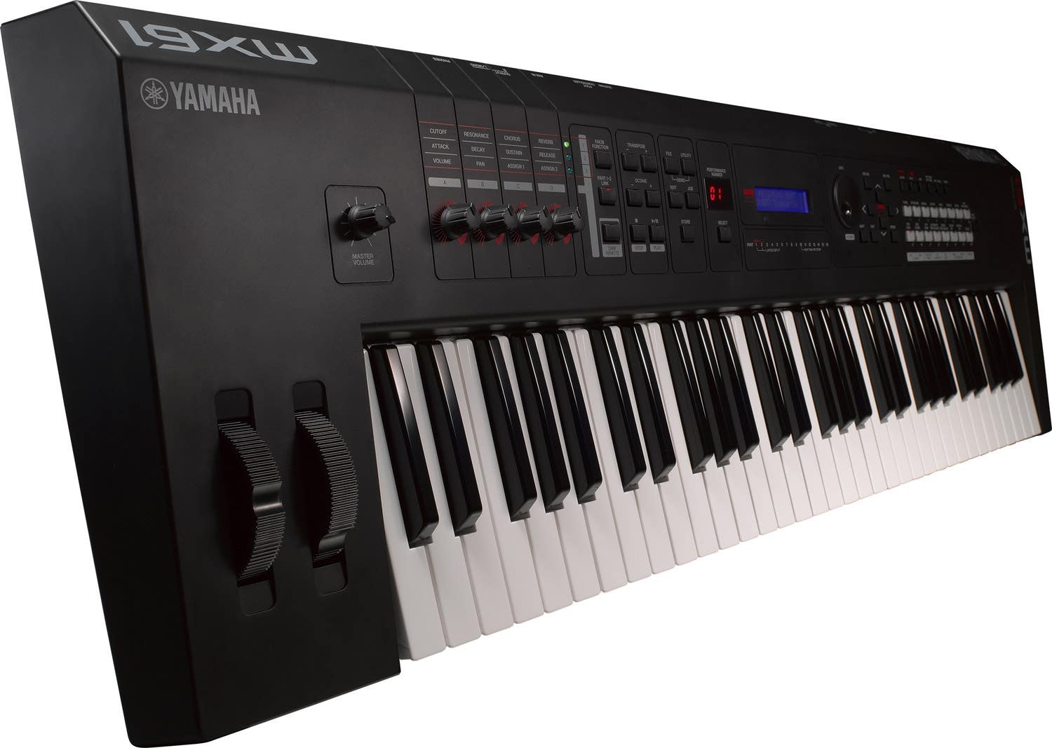 Yamaha MX61 BK 61-note Synthesizer w/Motif Sounds - Black
