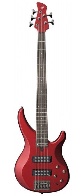 Yamaha TRBX305 5-String Bass Guitar - Candy Apple Red