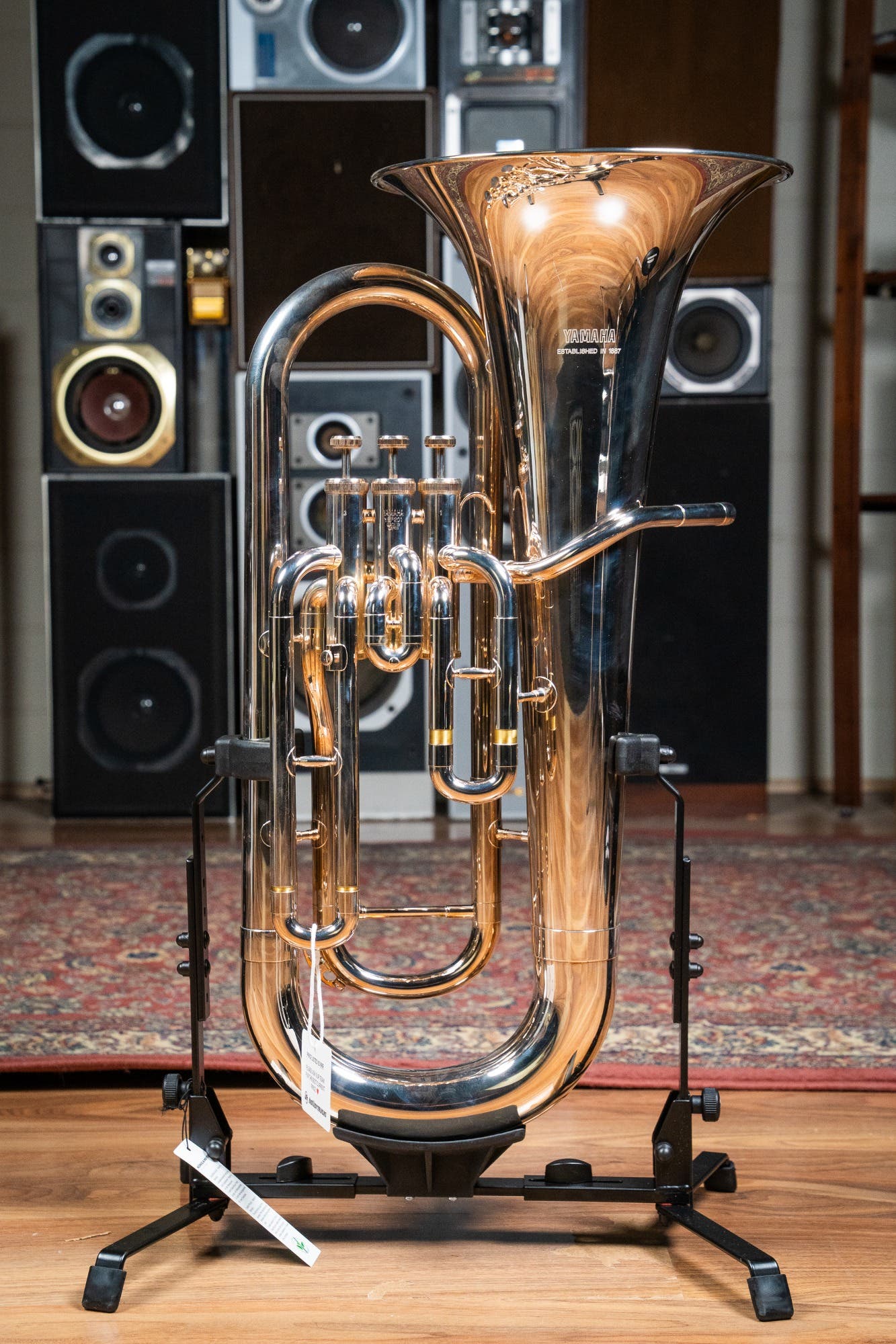 Yamaha YEP201S Euphonium w/Case + Mouthpiece - Pre-Owned (#608012)