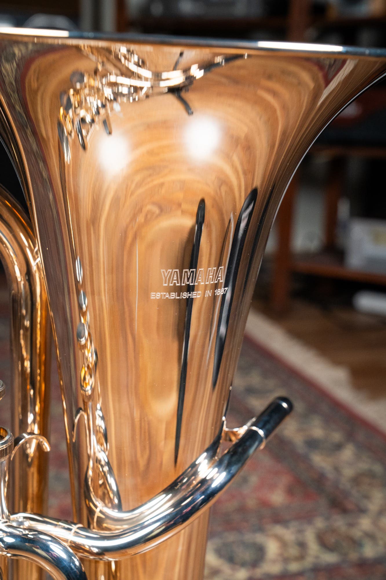 Yamaha YEP201S Euphonium w/Case + Mouthpiece - Pre-Owned (#608012)