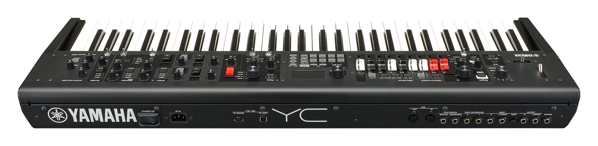 Yamaha YC61 Stage Keyboard w/61-note Semi-Weighted Waterfall Action