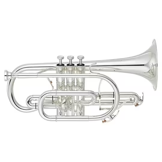 Yamaha YCR8335S II Neo Custom Cornet - Heavy Yellow Brass Bell - Silver Plated